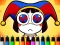 Cluiche Digital Circus Coloring Adventure ar líne