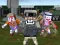 Cluiche Combat Pixel Arena 3D Zombie Survival ar líne