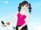 Cluiche Bicycle Girl Dressup ar líne