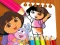 Cluiche Dora the Explorer the Coloring Book ar líne