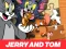 Cluiche Jerry and Tom Jigsaw Puzzle ar líne