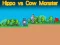 Cluiche Hippo vs Cow Monster ar líne