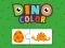 Cluiche Dino Color ar líne