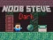Cluiche Noob Steve Dark ar líne