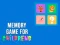 Cluiche Memory Game for Childrens ar líne