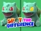 Cluiche Pokimon Spot the differences ar líne