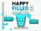 Cluiche Happy Filled Glass 3 ar líne
