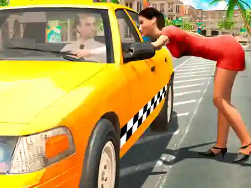 Cluiche Crazy Taxi Simulator ar líne