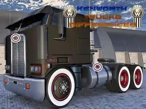 Cluiche Kenworth Trucks Differences ar líne