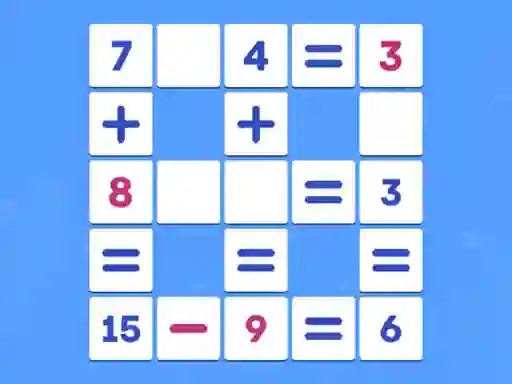 Cluiche Mathematical Crossword ar líne