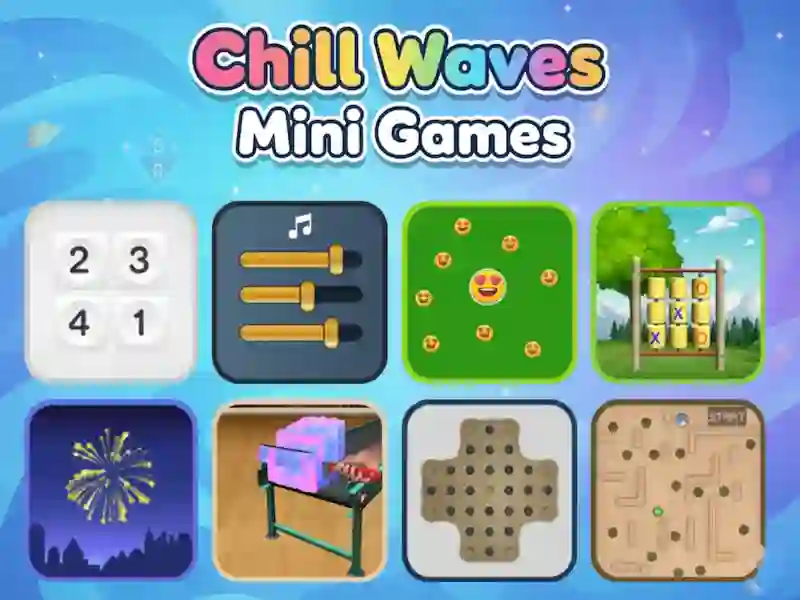 Cluiche Chill Waves Mini Games ar líne