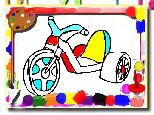 Cluiche Toys Coloring Book ar líne