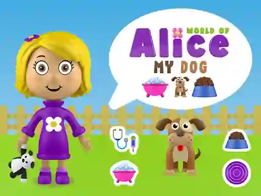 Cluiche World of Alice My Dog ar líne