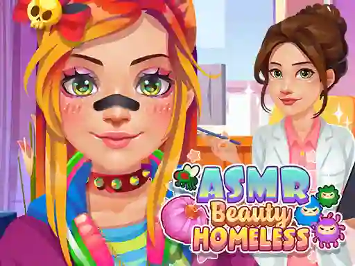 Cluiche ASMR Beauty Homeless ar líne