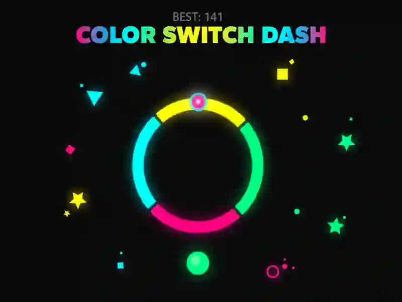 Cluiche Color Switch Dash ar líne