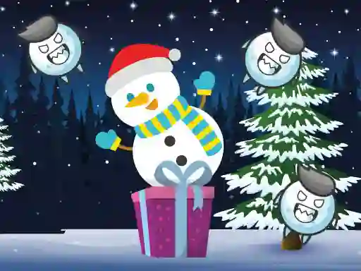 Cluiche Survival Snowman ar líne