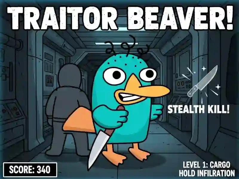 Cluiche Traitor Beaver! ar líne