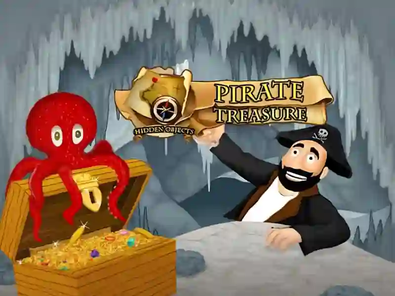 Cluiche Hidden Objects Pirate Treasure ar líne