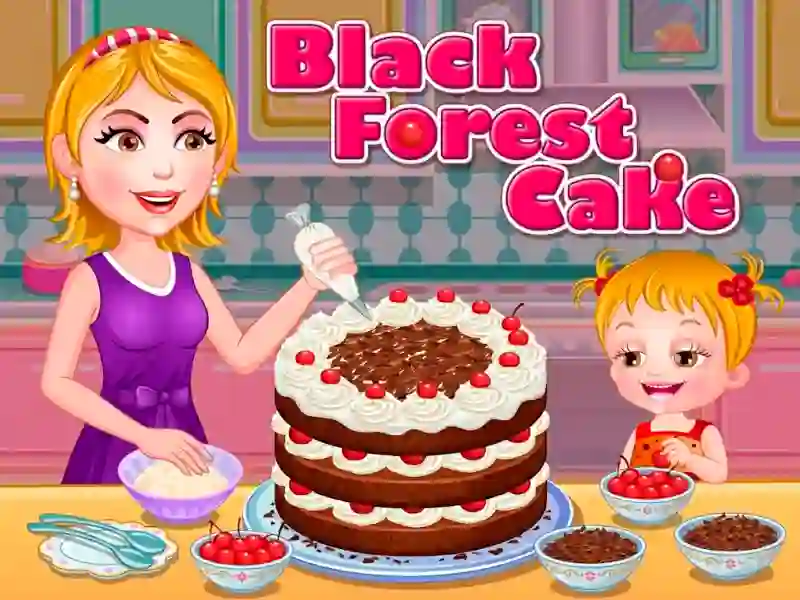 Cluiche Black Forest Cake ar líne