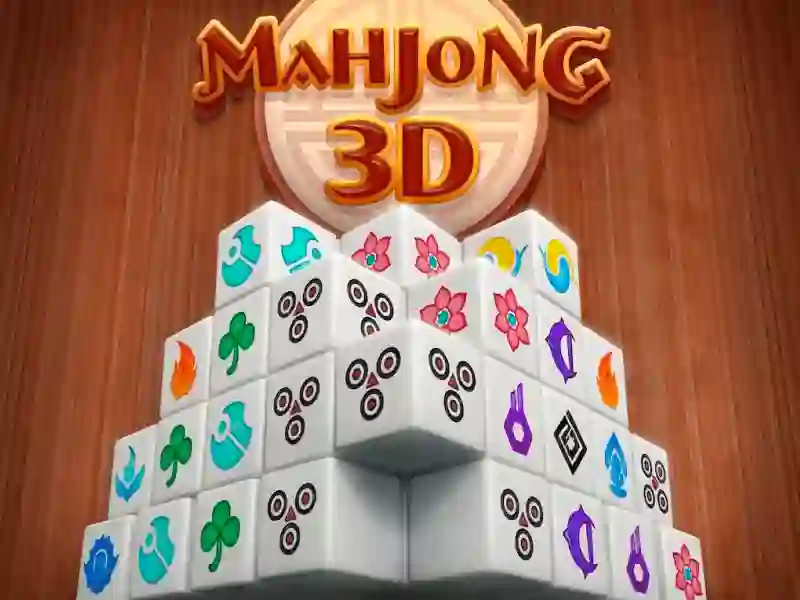 Cluiche Mahjong 3D ar líne