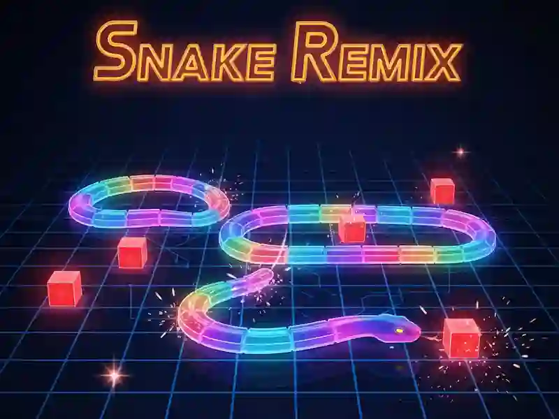 Cluiche Snake Remix ar líne