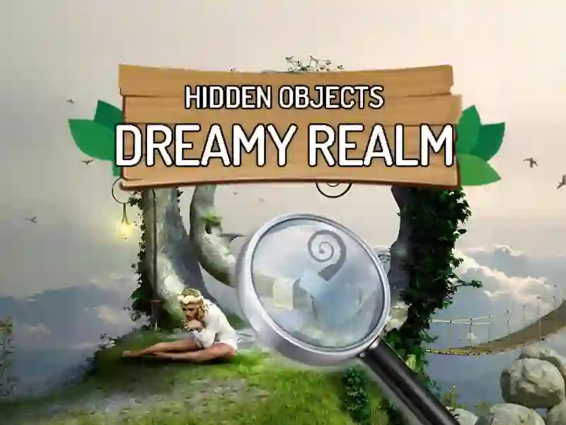 Cluiche Hidden Objects Dreamy Realm ar líne