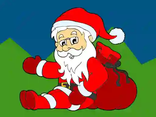 Cluiche Santa Claus Coloring Book ar líne