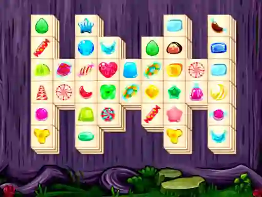 Cluiche Candy Mahjong ar líne