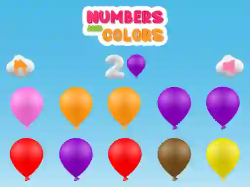 Cluiche Numbers And Colors ar líne