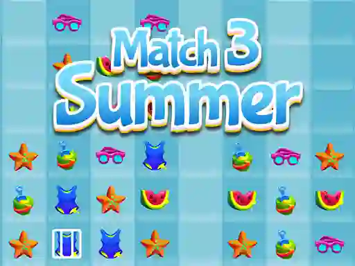 Cluiche Match 3 Summer ar líne