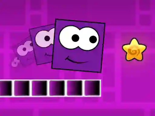Cluiche Geometry Dash Jump ar líne