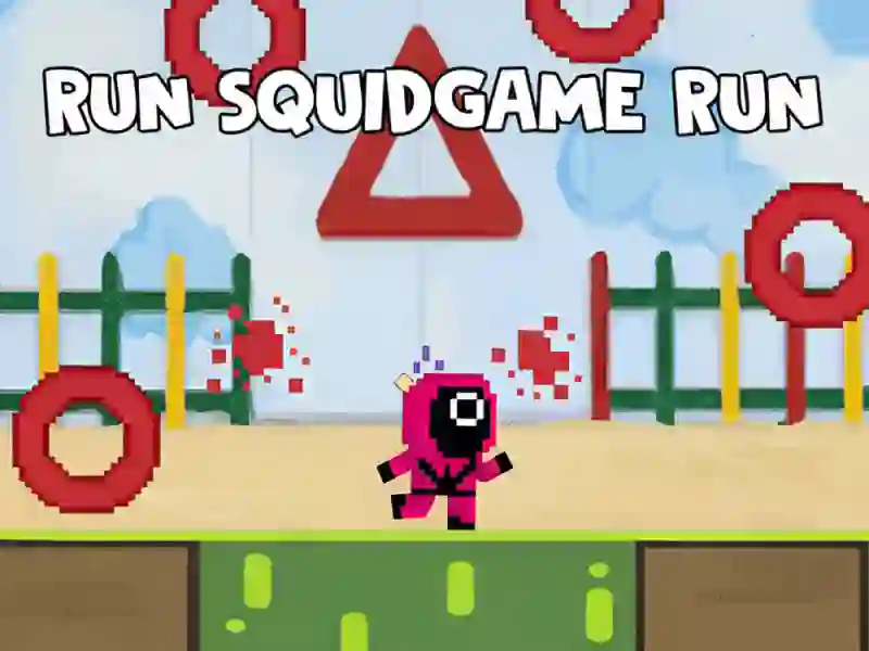 Cluiche Run Squidgame Run ar líne