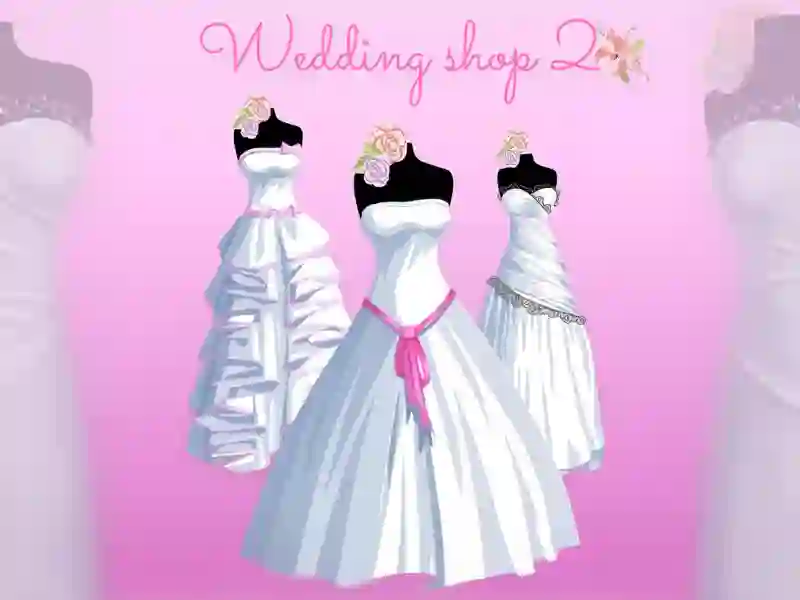 Cluiche Wedding Shop 2 ar líne