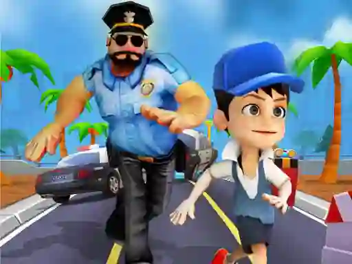 Cluiche Endless Runner 3d ar líne