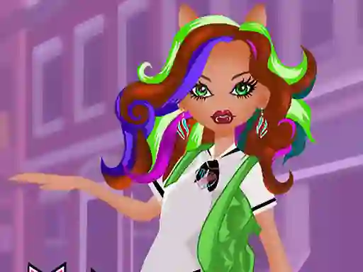 Cluiche Monster High Clawdeen ar líne