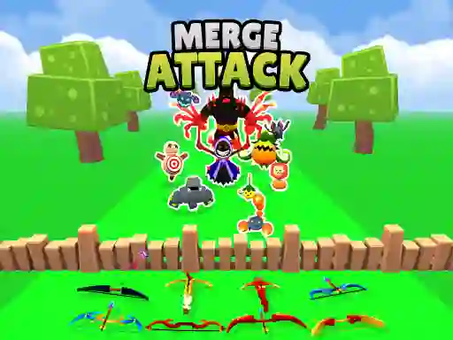 Cluiche Merge Monster Attack ar líne
