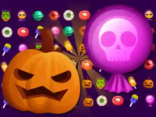 Cluiche Sweet Candy Halloween ar líne