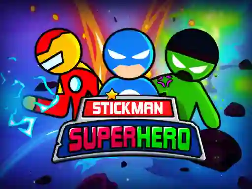 Cluiche Stickman Super Hero ar líne