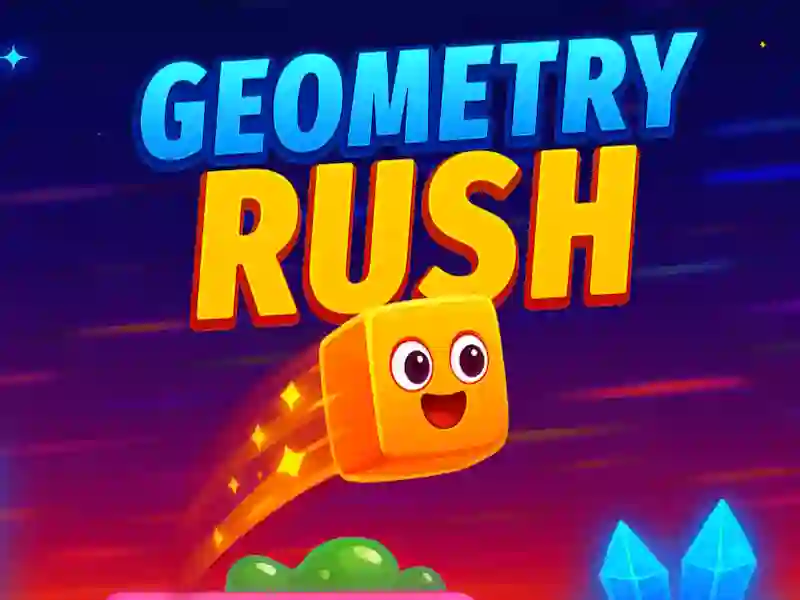 Cluiche Geometry Rush ar líne