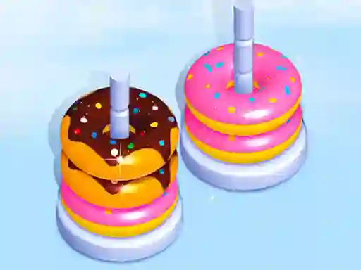 Cluiche Donut Sort Fun ar líne