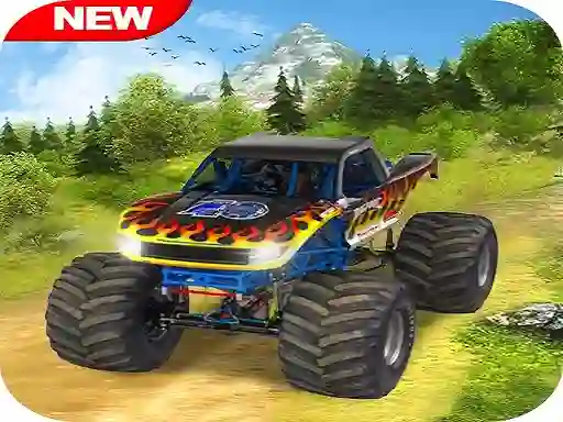 Cluiche Xtreme Monster Truck Offroad ar líne