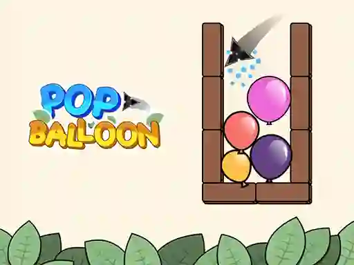 Cluiche Pop Balloon ar líne