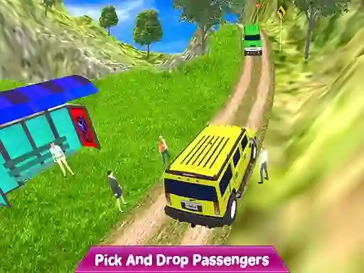 Cluiche Crazy Taxi Jeep Drive ar líne