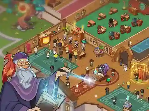 Cluiche Wizard School ar líne