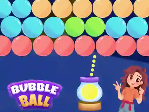 Cluiche Bubble Ball ar líne
