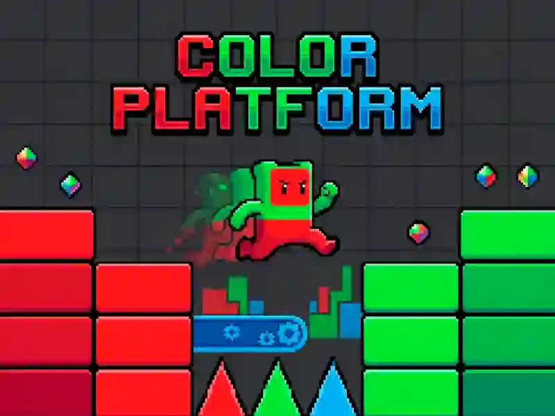 Cluiche Color Platform ar líne