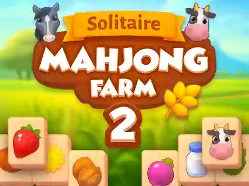 Cluiche Solitaire Mahjong Farm 2 ar líne