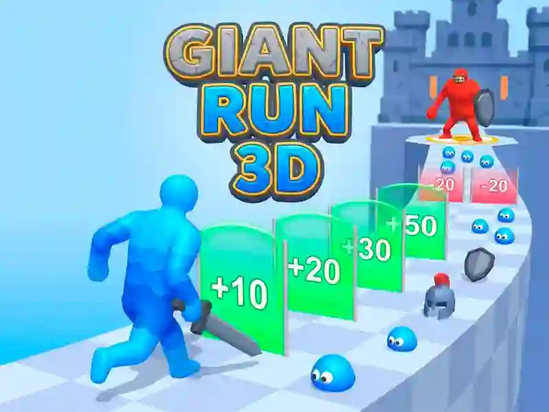 Cluiche Giant Run 3D ar líne