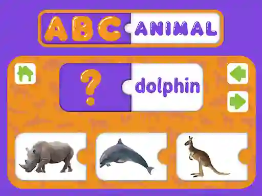 Cluiche ABC Animal ar líne
