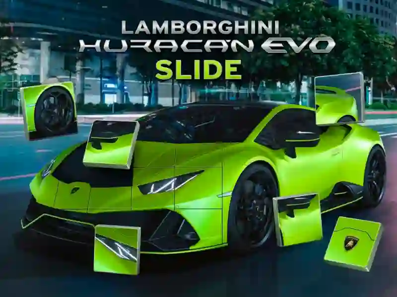Cluiche Lamborghini Huracan Evo Slide ar líne